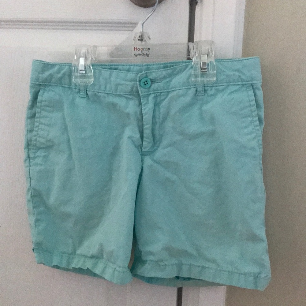 Aqua Blue Lands’ End Shorts Size 10